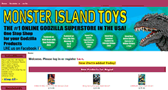 Desktop Screenshot of monsterislandtoys.com